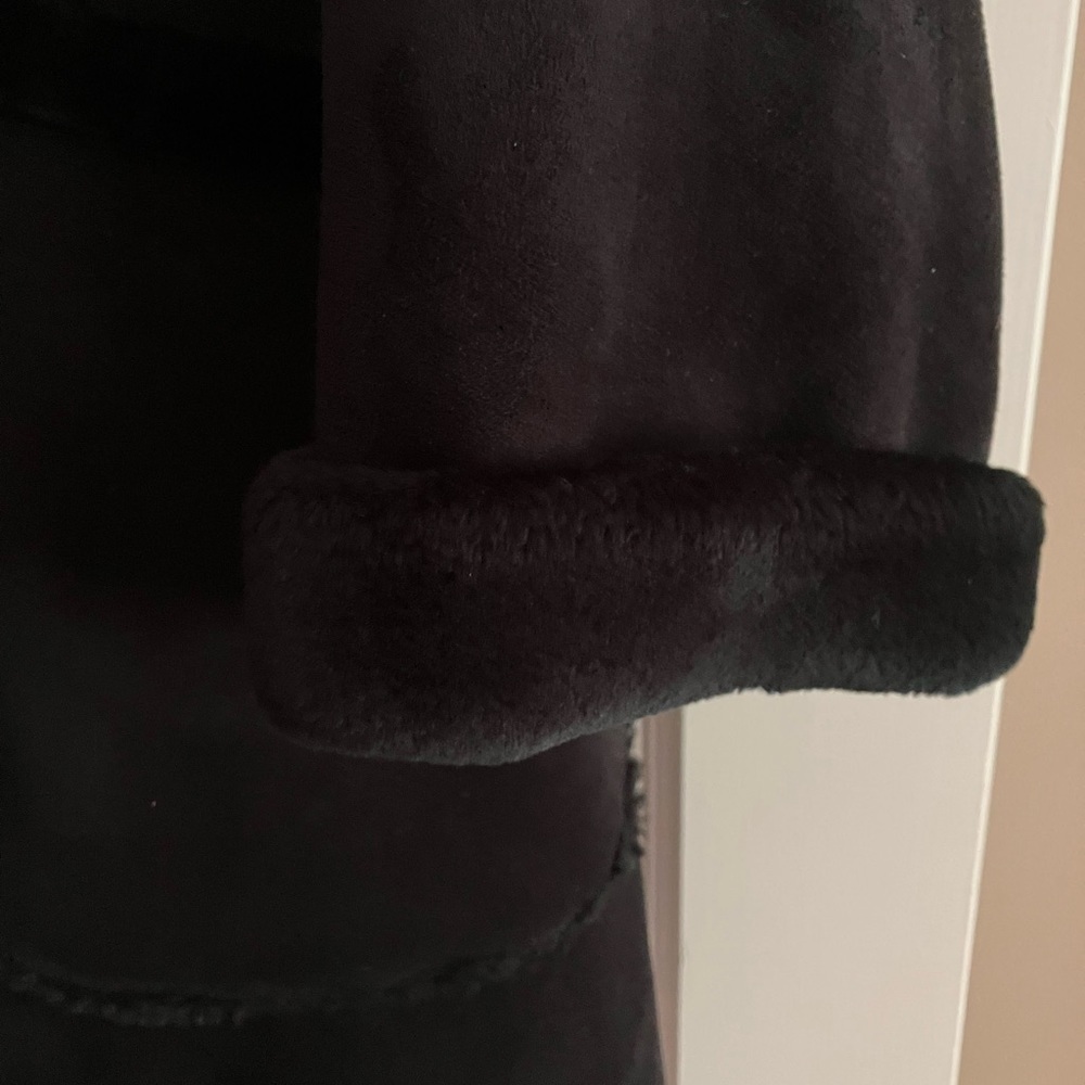 Jones New York Small Faux Suede black coat - Picture 4 of 16
